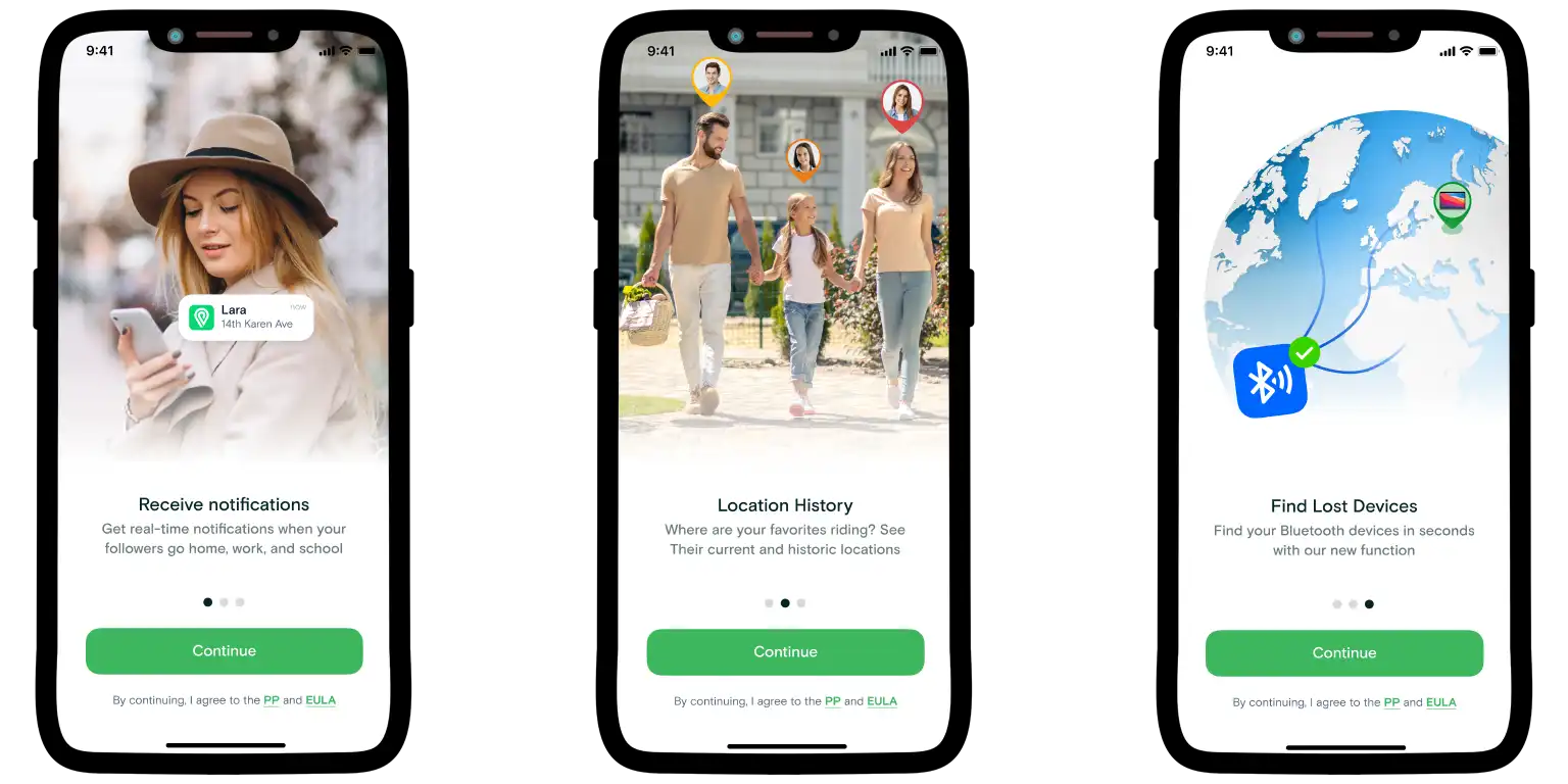 Functions of the Number Tracker app.